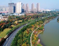 铜川市浐灞生态区浐河河堤路